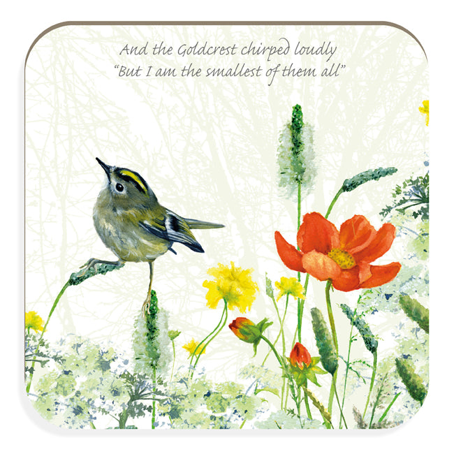 Goldcrest Smallest Of Them All Tuppence A Bag Coaster