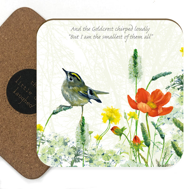 Goldcrest Smallest Of Them All Tuppence A Bag Coaster