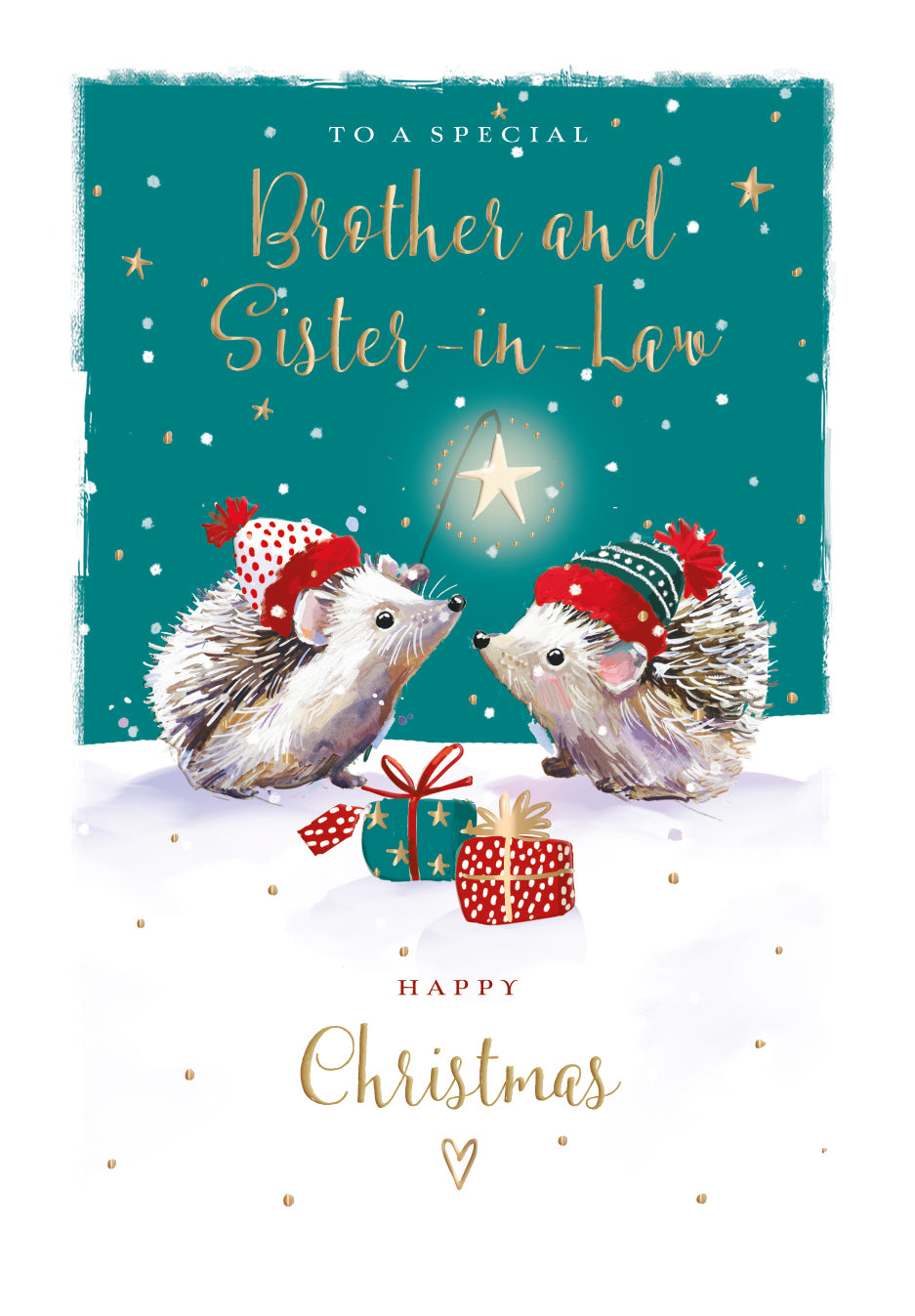 Brother & Sister-In-Law Christmas Greeting Card