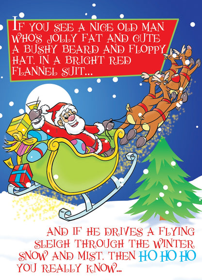 Well And Truly PI**ED!!! Funny Christmas Card