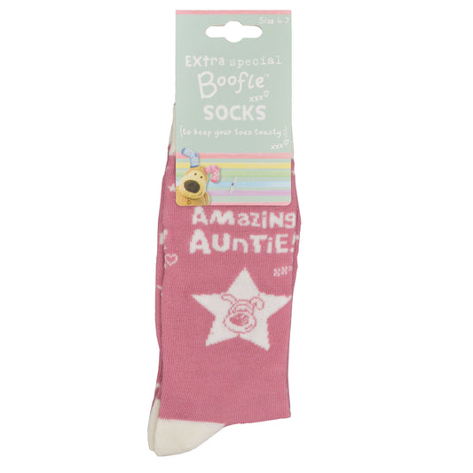 Lovely Boofle Auntie Socks Size 4-7