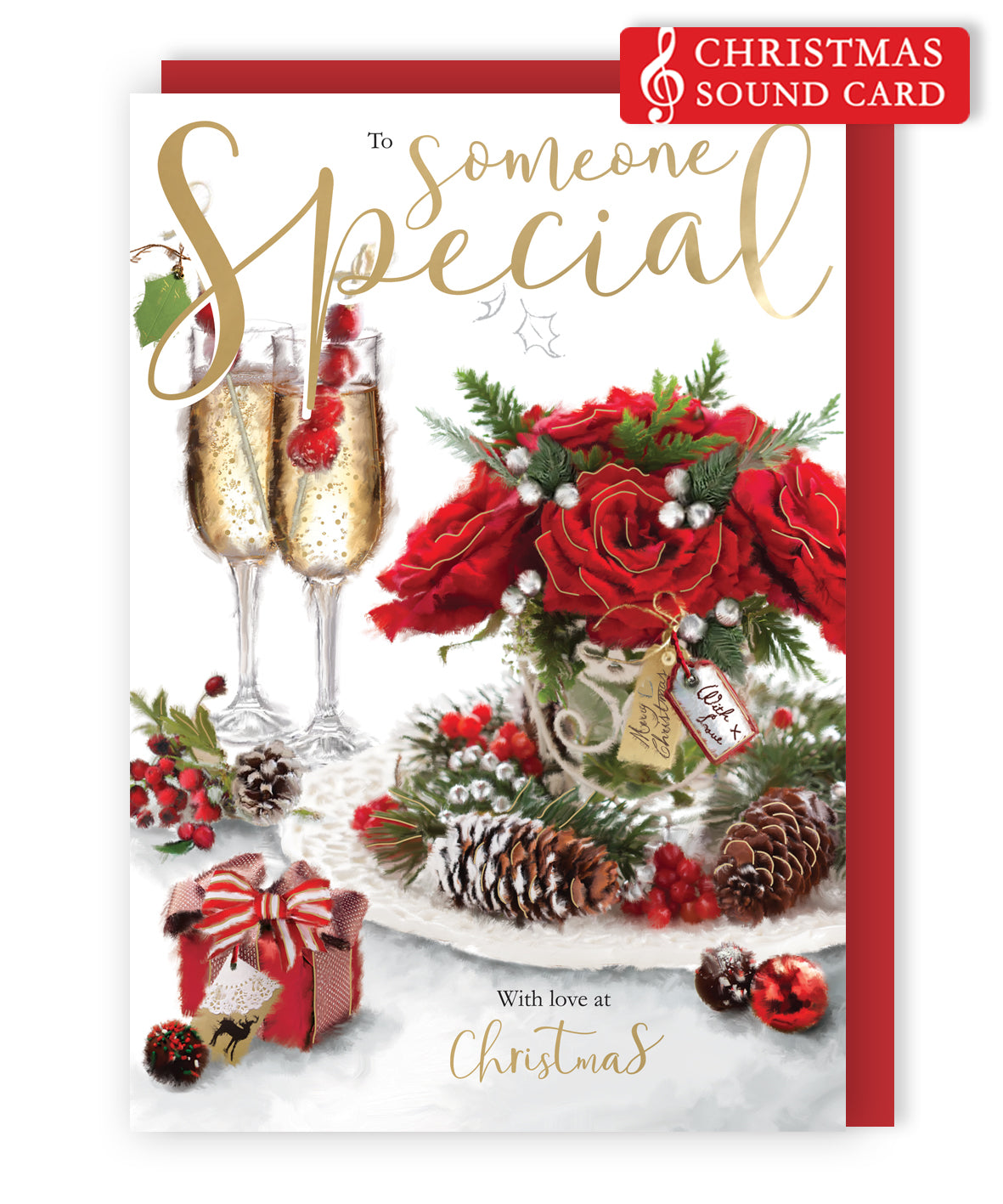 Someone Special Singing Musical Christmas Card