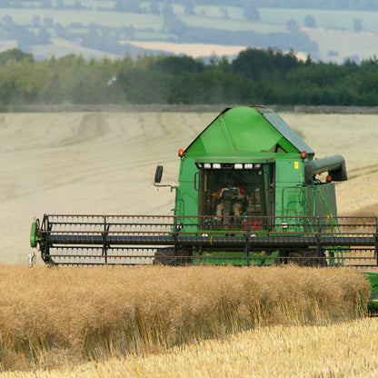 Down Down On The Farm Combine Harvester Sound Greeting Card